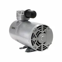 GAST Compressor: 0.25 hp, 1 Phase, 115V AC, 50 psi Max Continuous Pressure, 2.1 cfm (MPN 2LAF-10-M200X)
