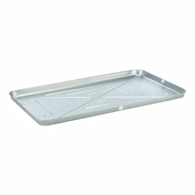 DIVERSITECH Condensate Drain Pan: Steel, 48 in L x 27 in W x 5/8 in D - Metal Condensate Drain Pans