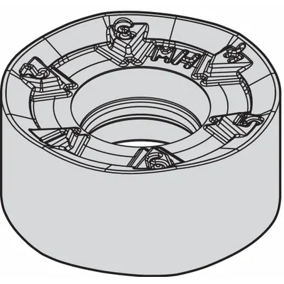 WIDIA Round Milling Insert: RNPJ1204M0SMH (MPN 5476635) - Round (R) Indexable Milling Inserts