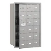 Mailbox: 4B+, 18 Doors, Horizontal, 35 1/4 in H x 22 3/4 in W x 16 1/2 in D, Recessed Mounting (MPN 3618AFU)
