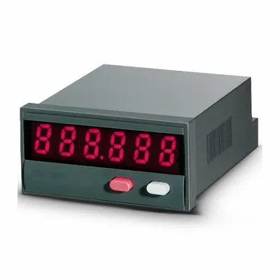 TRUMETER Counter: Digital Counters, Front Panel Mounting, 1 in x 2 in, UL, LED