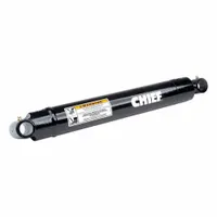 CHIEF Welded Hydraulic Cylinder: 2 in Bore Dia., 10 in Stroke Lg, 18 in Retracted Lg, 9,420 lb (MPN 207384)