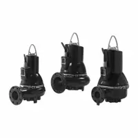 GRUNDFOS Sewage Ejector Pump: Cast Iron, Three Phase, 5 1/2 hp, 230 to 460V AC, 41.34 ft Max. Head (MPN 99030151)