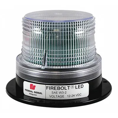 FEDERAL SIGNAL 220260-05 White LED Flashing Beacon - Vehicle Flashing Beacons