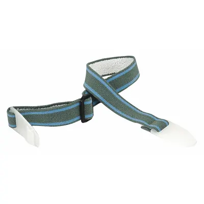 MSA Chin Strap: MSA Hard Hats, 2 Attachment Points, Polyester, Gray - Chin Straps