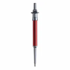 This single-channel MLA pipettor is a fixed volume D-tipper with a maximum capacity of 200 µL. It is designed for precise liquid transfer in laboratory settings, suitable for applications requiring consistent dispensing of 200 µL samples.