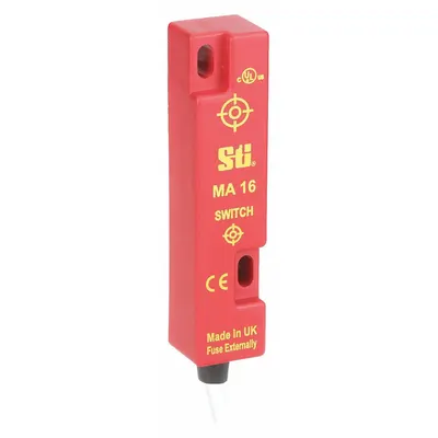 OMRON Magnetically Actuated Safety Interlock Switch: MA Series, 1NC, 9.84 ft Cable Lg - AC Safety-Interlock Switches
