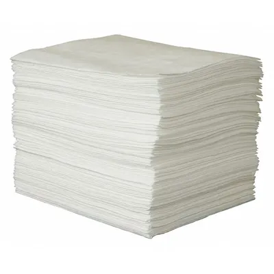 CONDOR Sorbent Pad: 42 oz Volume Absorbed Per Pad, 19 in x 15 in Pad Size (L x W) - Sorbent Pads