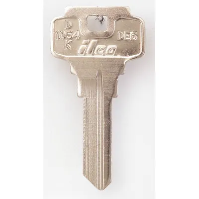 KABA ILCO Key Blank: Compatible with Adams Rite/Dexter/Master Locks, Key ID # DE6 - Door Lock Key Blanks