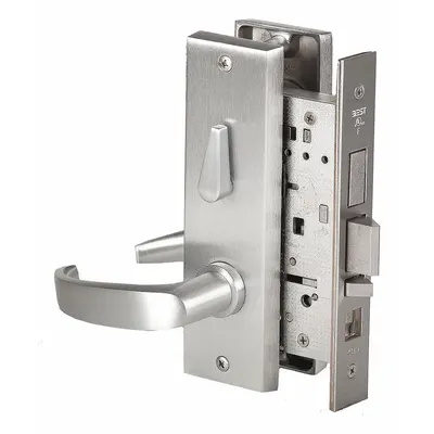 BEST Door Lockset: Office Lever Locksets, Chrome, ADA Compliant