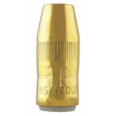 BERNARD Nozzle: Small Centerfire, 1/2 in, Conical, Flush - Centerfire Series Nozzles