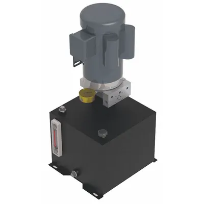 MONARCH Hydraulic Power Unit: 1 gpm, 3,000 psi Max. Pressure, 2 hp - Standard AC Hydraulic Power Units
