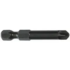 This APEX Torq-Set bit features a #1 industry size, imperial sizing, and an impact-rated design for use with power tools. Made from S2 steel with a hex shank, it is suited for high-torque fastening in industrial assembly and maintenance. Sold as a 5-pack, bit holder not included.