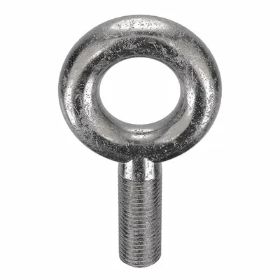 KEN FORGING Machinery Eye Bolt: Without Shoulder, 18-8, Stainless Steel, Plain, 3 in Thread Lg - Machinery Eye Bolts without Shoulder