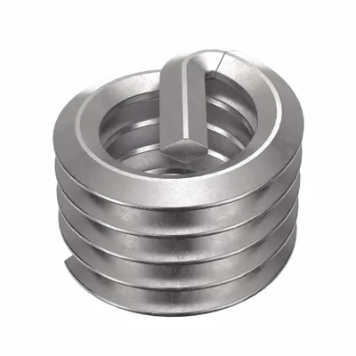HELI-COIL Screw-Locking Tanged Helical Insert, 5/16"-18, Plain, 100 PK - Screw-Locking Tanged Helical Inserts
