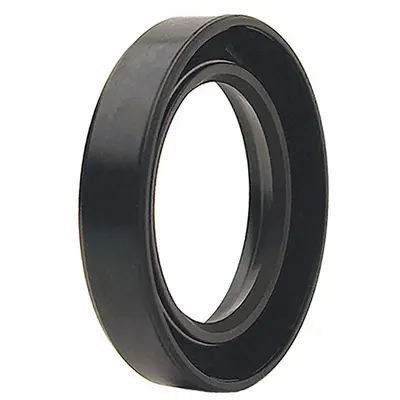 DDS Rotary Shaft Seal: 2 Lip w/Spring, TA, Nitrile, 40 mm ID, 60 mm OD, 10 mm Wd - Dual-Lip Oil Seals with Reinforced Metal Cases for Smooth Bores