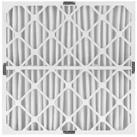 Pleated Air Filter: 24 in x 24 in x 4 in, MERV 10, Gen Use
