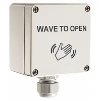 BEA Wave to Open Touchplate: 3 1/4 in Ht, 3 1/8 in Wd (MPN 10MS09TL)