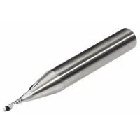 MICRO 100 Solid Router Bit: Spiral Upcut, 2 mm Cutter Dia, 12 mm LOC (MPN SFPM-020-30)