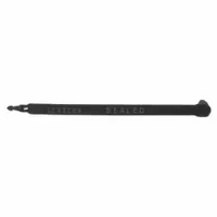 Security Seal: Black, Plastic, 7 in Strap Lg, 3/8 in Strap Wd, 60 lb Breaking Strength, 1,000 PK (MPN 30035B00-08)