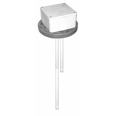 LUMENITE Liquid Level Probe: 2 Probes, Flange, 3 in Process Connection Size - Flange Connection Probes