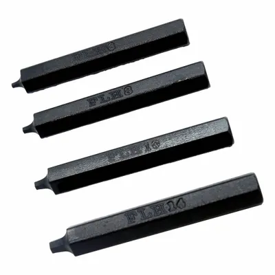 QUICK OUTS Screw Extractor Set: 4 Pc - Flat-Head Socket Cap Screw Extractor Sets