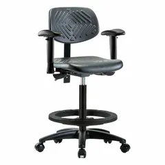 Polyurethane Lab Chair with Arms