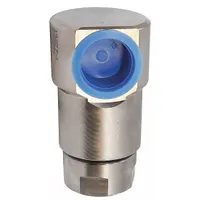 Brass hose reel swivel with 1 in FNPT inlet and outlet, designed for the 1125/1175/1275/SP Reel Series. Features an FKM seal material and a maximum operating pressure of 4,000 psi. Used to connect a stationary inlet to a rotating reel outlet, enabling continuous fluid flow without hose twisting in industrial washdown, lubrication, and fluid-handling applications