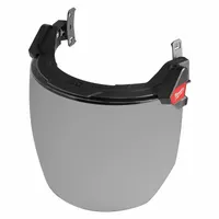 MILWAUKEE Face Shield: Anti-Fog/Scratch-Resistant, Reusable/X-Ray Detectable, Gray, X-Ray Detectable (MPN 48-73-1425)
