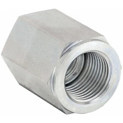 PARKER Metal Pipe Straight: Straight, Steel, 3/8 in x 3/8 in - Hydraulic Threaded Extreme-Pressure Pipe Fittings