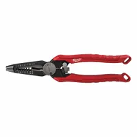 Combination Pliers: 18 AWG to 8 AWG, 8 to 18 AWG, 9 in Overall Lg, Std Cushion Grip, 9 - 11 in (MPN 48-22-3078)
