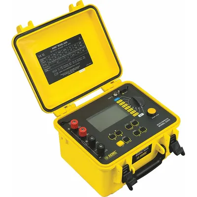 AEMC INSTRUMENTS Micro Ohmmeter: 5 microohm to 2.5 kiloohm, CAT III, Digital, RS-232 - Milli- & Micro-Ohm Meters