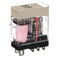 OMRON General Purpose Relay: Socket Mounted, 10 A Current Rating, 24V AC, SPDT, 5 Pins/Terminals (MPN G2R-1-S-AC24(S))