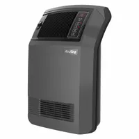 AIR KING Portable Electric Heater: 1500W, 2 Heat Settings, Black, 23 5/16 in x 15 5/8 in x 7 5/8 in (MPN 8911)