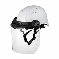 MILWAUKEE Face Shield: Uncoated, Dielectric/Reusable, Clear, Polycarbonate Visor Material (MPN 48-73-1460)