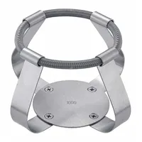 This fixing clip is an accessory for lab shakers, vortex mixers, and rockers. It has an overall length of 3/8 in and overall width of 3/4 in. Compatible with manufacturer model number 0004278601. Used to secure components during mixing and shaking operations