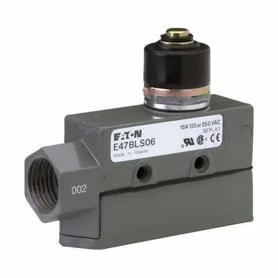 EATON Snap Action Switch: Plunger Actuator, SPDT - Plunger Snap-Action Switches