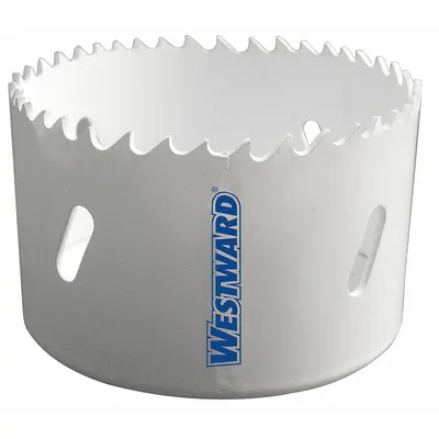 WESTWARD Hole Saw: 5 1/4 in Saw Dia., 4/6 Teeth per Inch, 1 1/2 in Max. Cutting Dp - Multi-Material-Cutting Hole Saws without Arbor