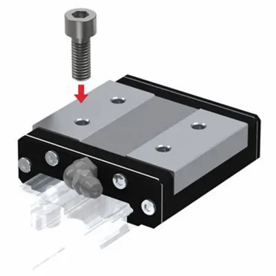 THK Linear Guide Carriage: For 90 mm Rail Wd, Ball, HRW Wide Rail Guide - THK HRW Series Ball Carriages