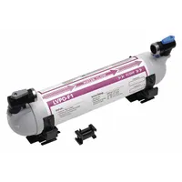 SHURFLO Inline Water Filter Systems: 5 micron, 3 gpm, NPT, 16 in Overall Ht, 6,000 gal, Carbon (MPN 94-751-00-75)