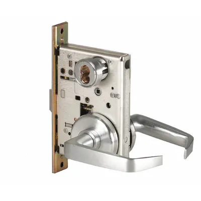 BEST Door Lockset: Office Lever Locksets, Chrome, ADA Compliant