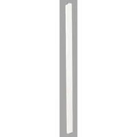 ASI GLOBAL Partition Column: Laminate, Matte, Almond, 70 in Ht, 7 in Wd, 1 1/4 in Thick (MPN 65-M787079-4000)
