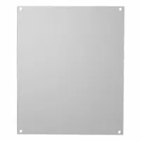 HAMMOND Enclosure Panel: Back Panel Panel, 14.25 in Overall Ht, 10.25 in Overall Wd, Steel, Powder (MPN N1JP1612)