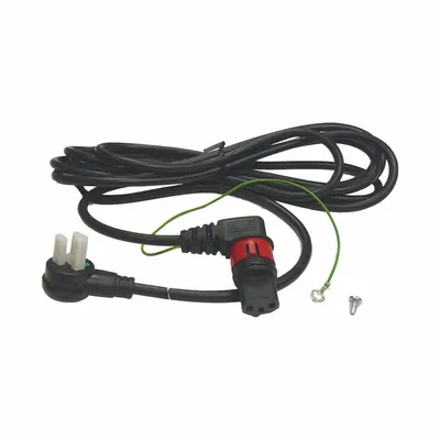 ALCO Power Cord: Institutional Bed Power Cord, Basic American, Black - Power Cords for Healthcare Beds