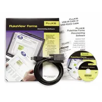 FLUKE Multimeter Software: 5.413 ft Cable Lg, FVF-SC4