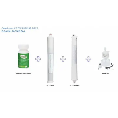 ELGA Flex 1 - Water Purification Replacement Parts, Filters, Stands & Switches