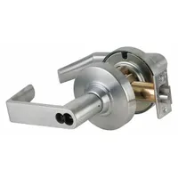 SCHLAGE Door Lockset: Classroom Lever Locksets, Chrome, ADA Compliant (MPN ND70JD RHO 626)