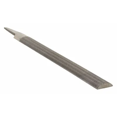 NICHOLSON Machinists File: Double-Cut/Single-Cut, Single Edge Cut, Bastard Cut - Double-Cut & Single-Cut Half-Round Files