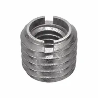E-Z LOK Self Locking Thread Insert: Heavy Wall, 3/8"-16 Int Thrd Sz, 9/16"-12 Ext Thrd Sz, 5 PK (MPN 303-6-PK5)
