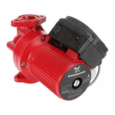 Grundfos Circulating Pump: 3/4 hp HP, 115/230V AC, Cast Iron, 1, 23 ft Max. Head - General-Purpose Inline Circulator Pumps